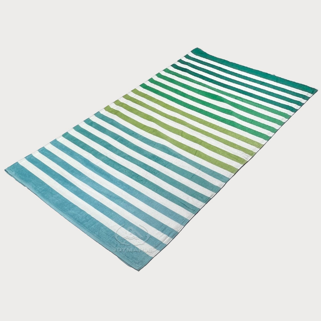 Custom Towels Oversized Striped Beach Towel