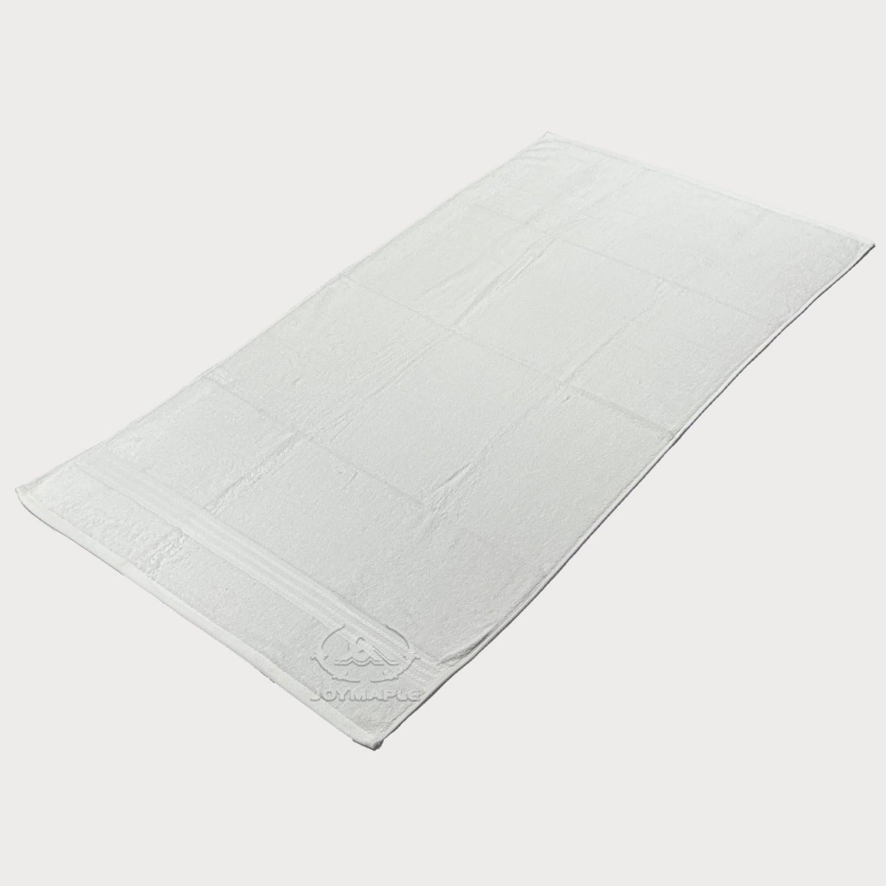 Wholesale Solid Bath Towels with Border Single Sides