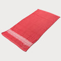 Floral Design Border Single Sides Bath Towels