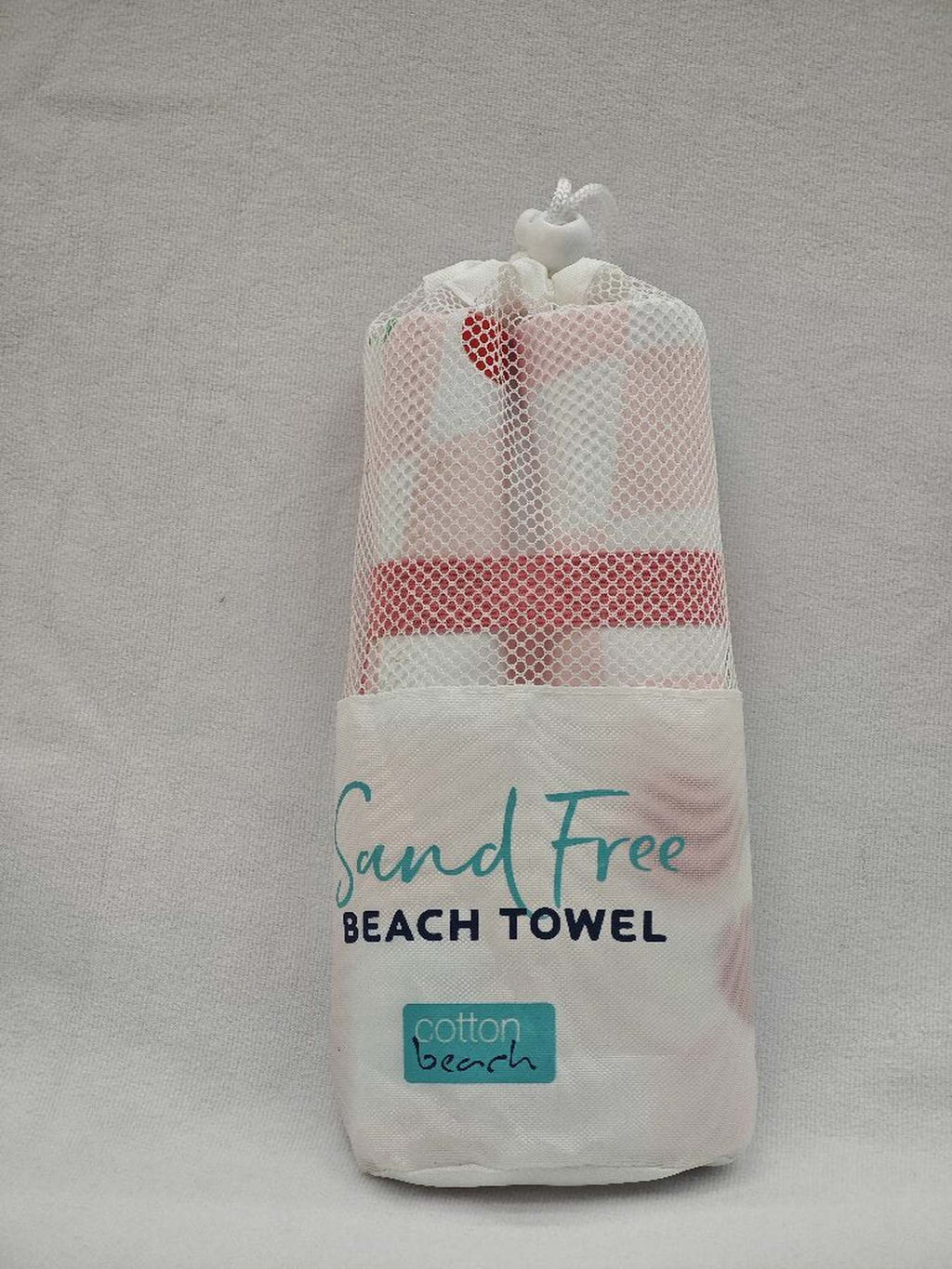 Fruit Printed Suede Microfiber Beach Towels with Mesh Bag