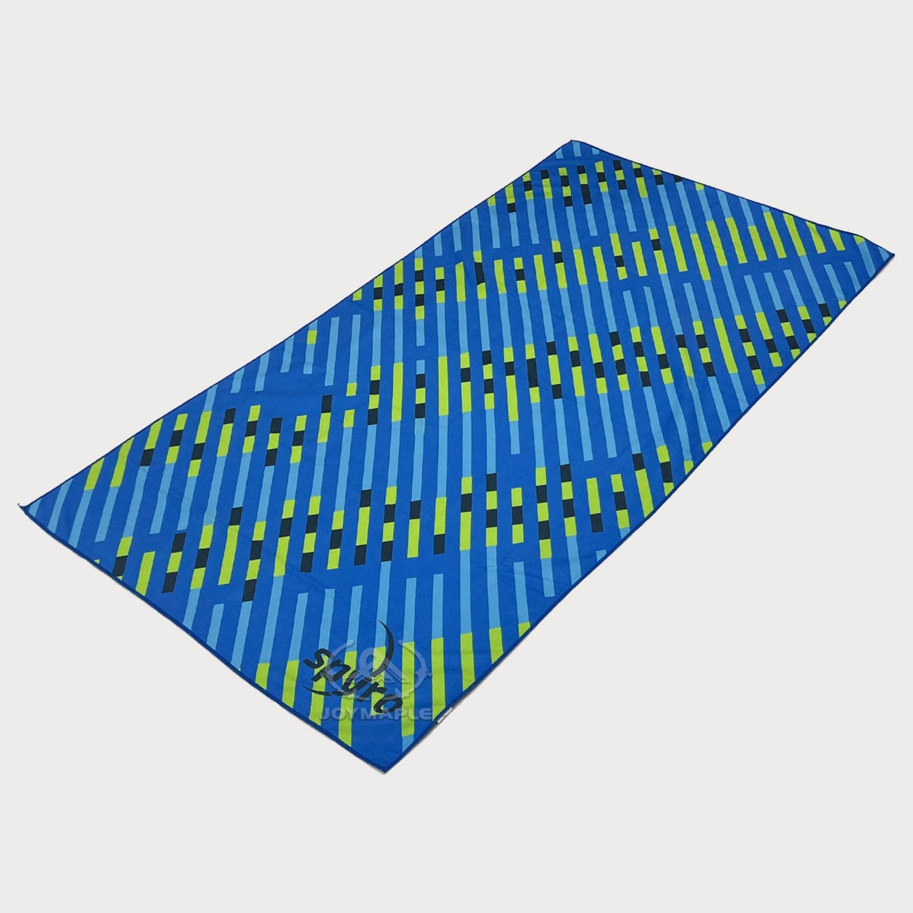 Geometric Printed Suede Microfiber Beach Towels