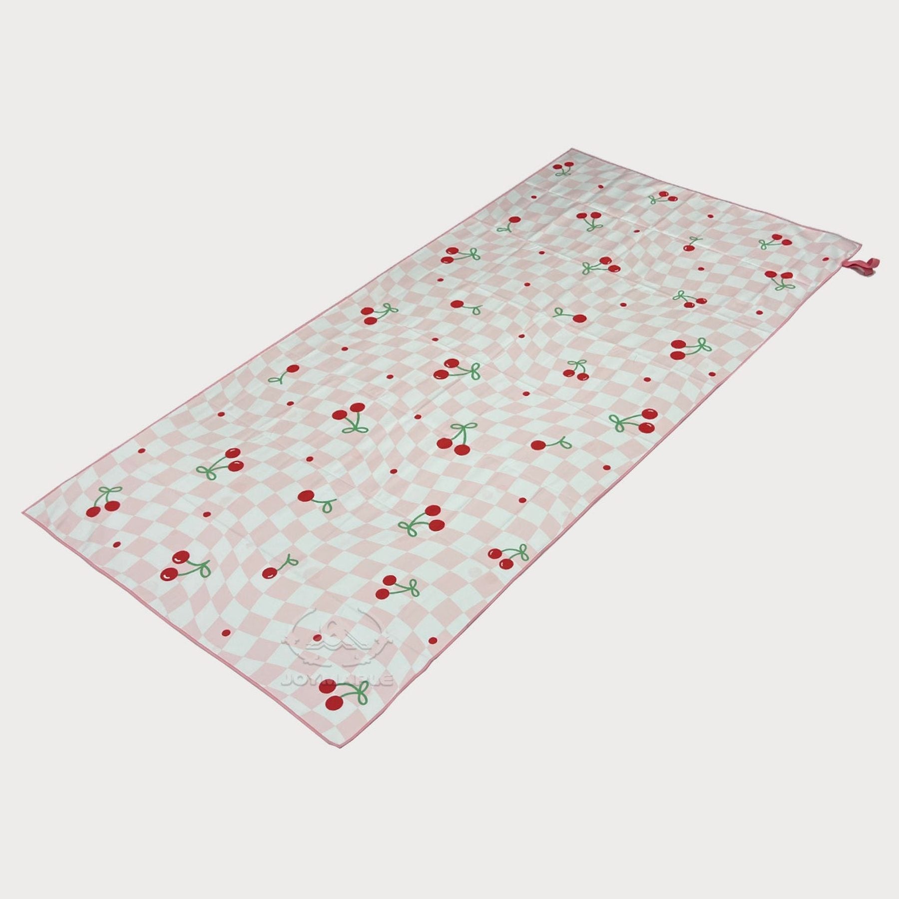 Fruit Printed Suede Microfiber Beach Towels with Mesh Bag