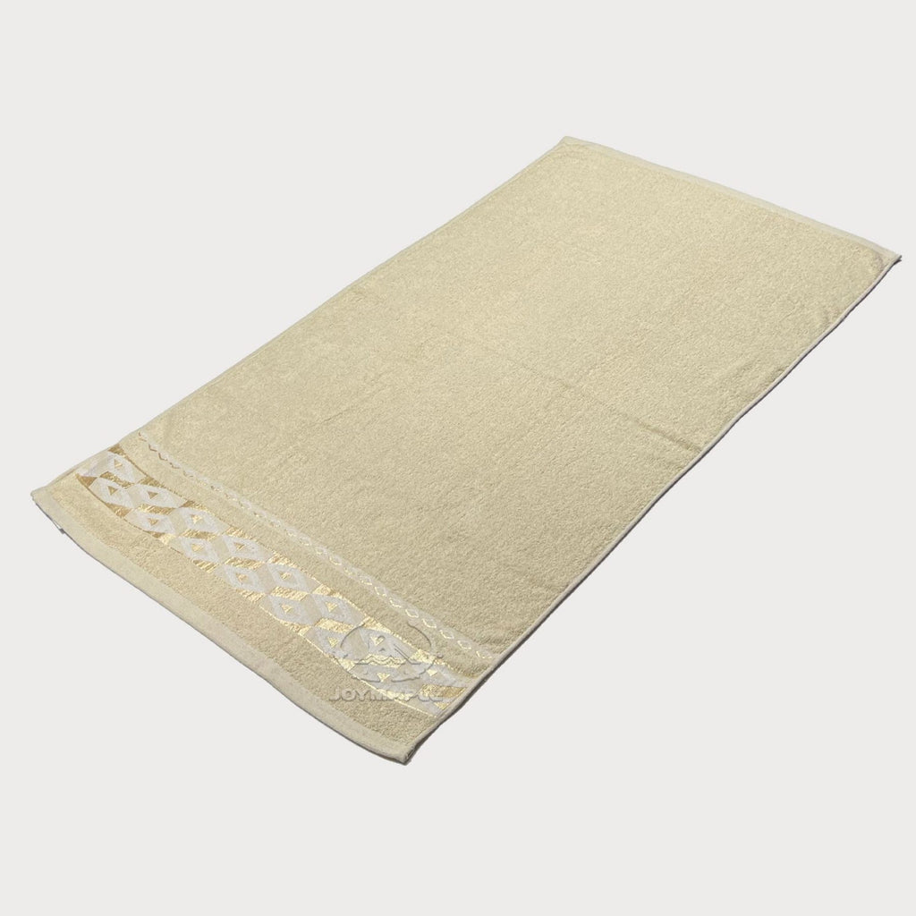 Solid Bath Towel with Dobby Border Single Sides Manufacturer