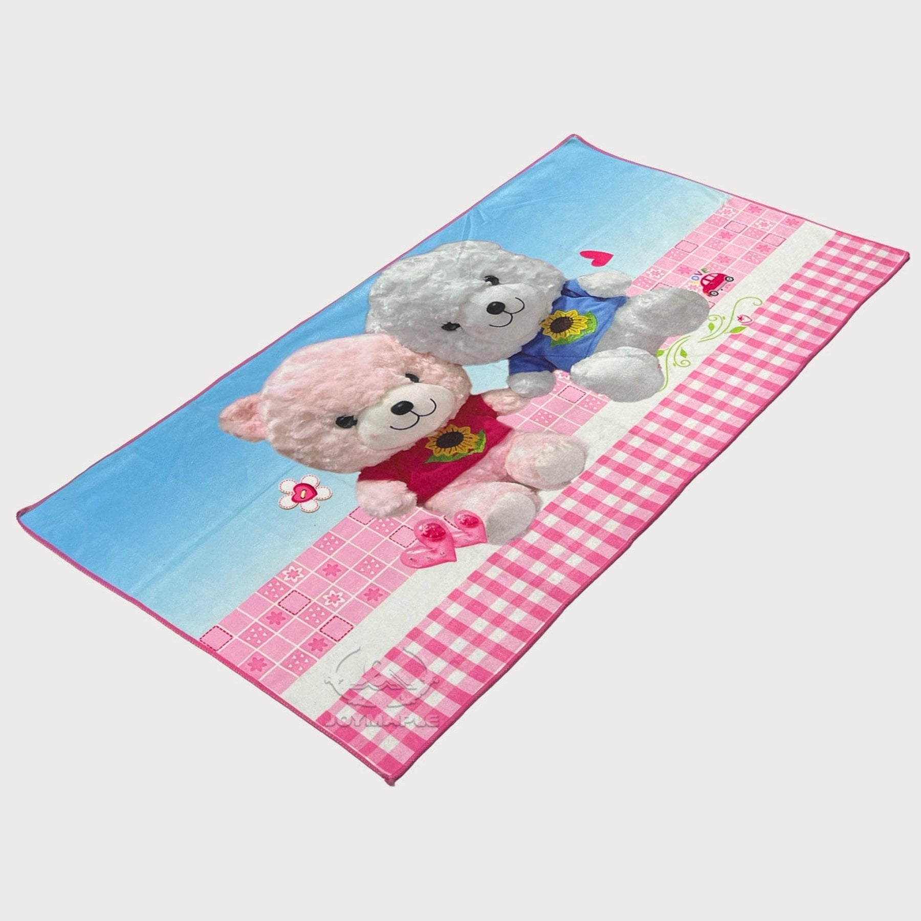 Microfiber Cartoon Animal Print Beach Towel
