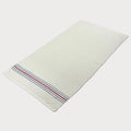 Custom Solid Bath Towel with Border Single Sides