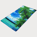Coconut Palm Print Beach Towels Wholesale Microfiber Towel
