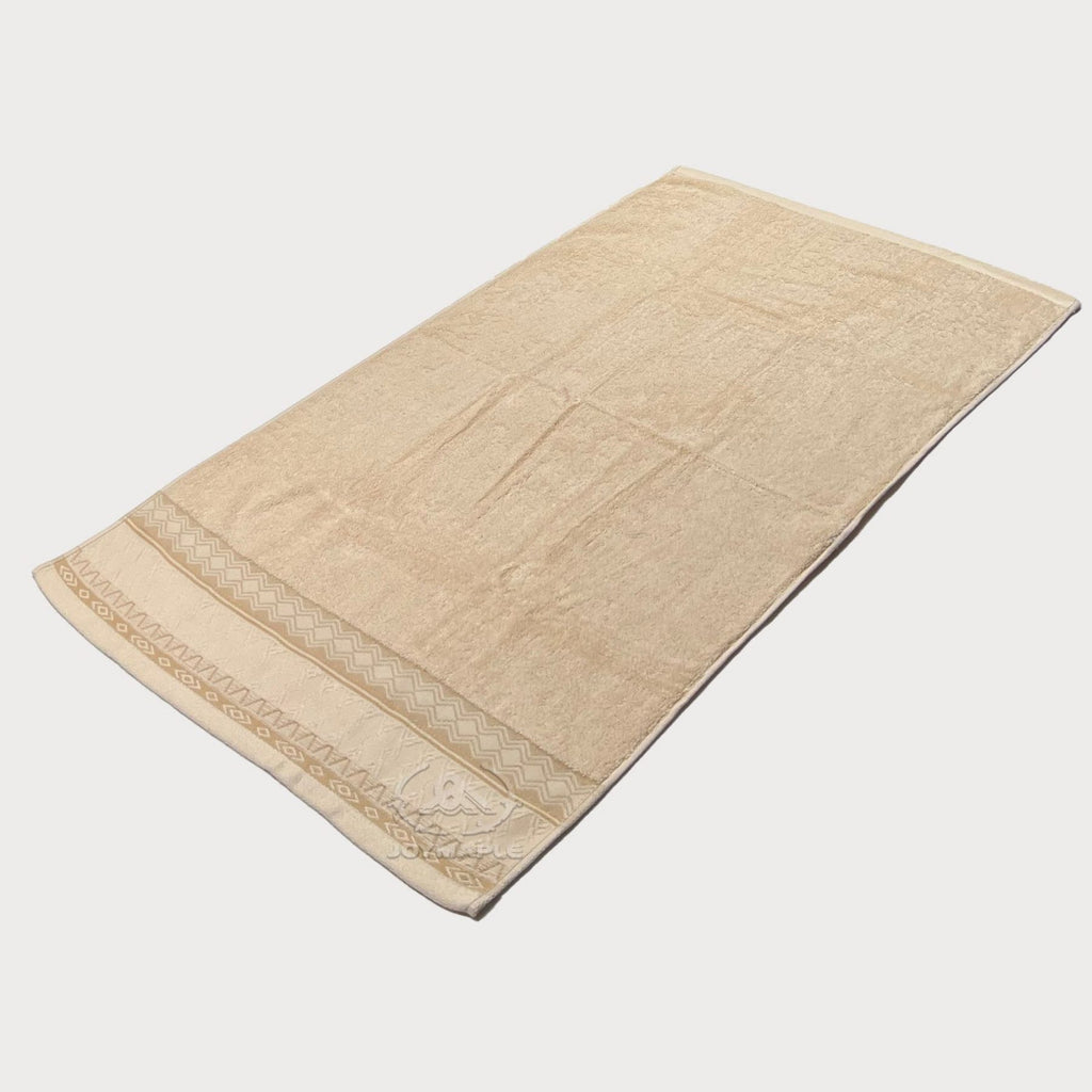 Personalized Bath Towel with Border Single Sides