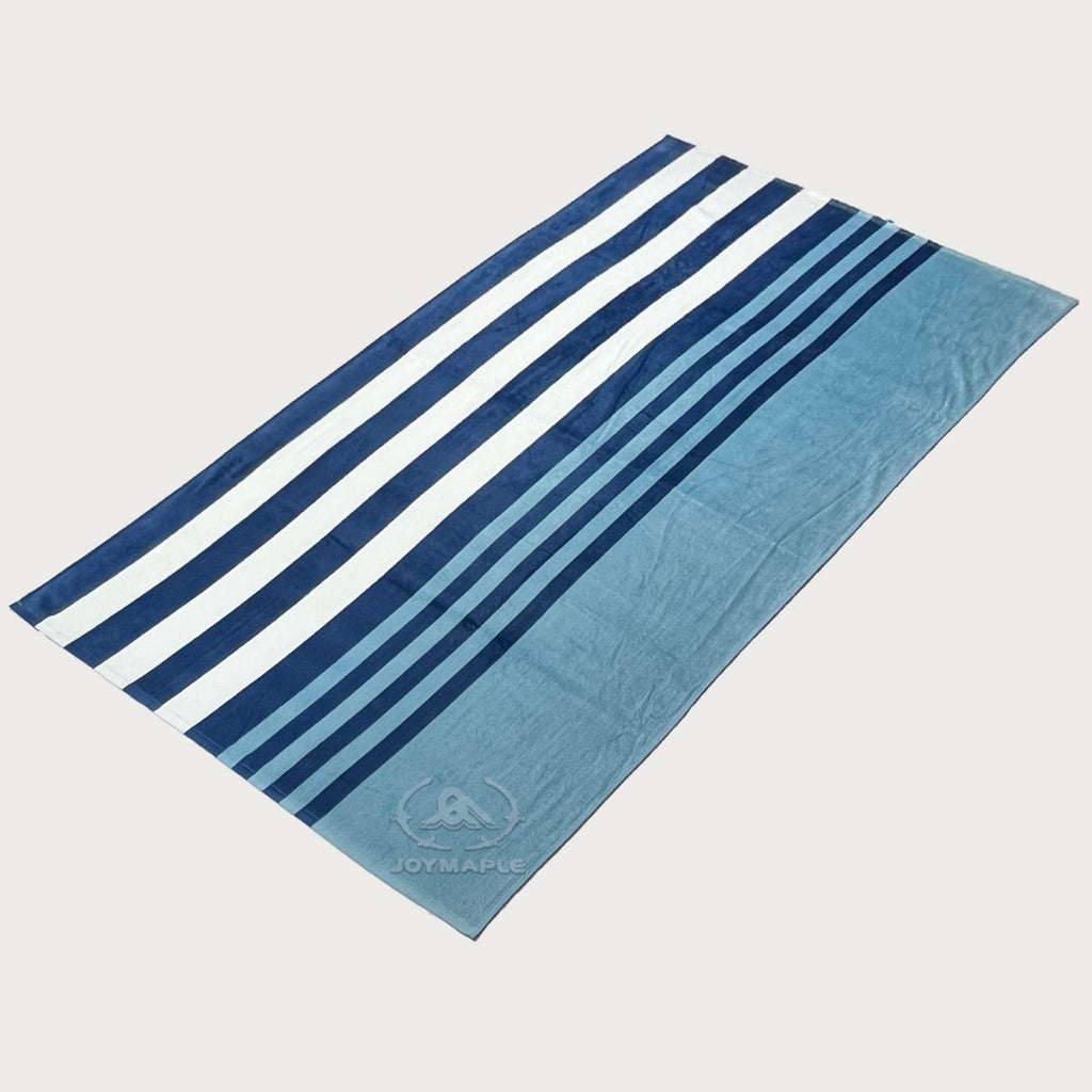 Custom Reactive Printed Striped Beach Towel