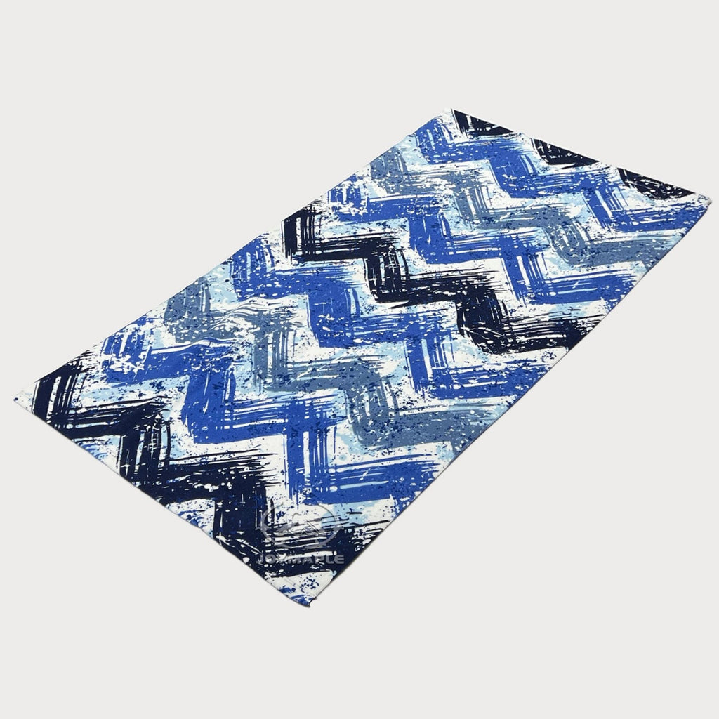 Microfiber Ocean Wave Print Beach Towel