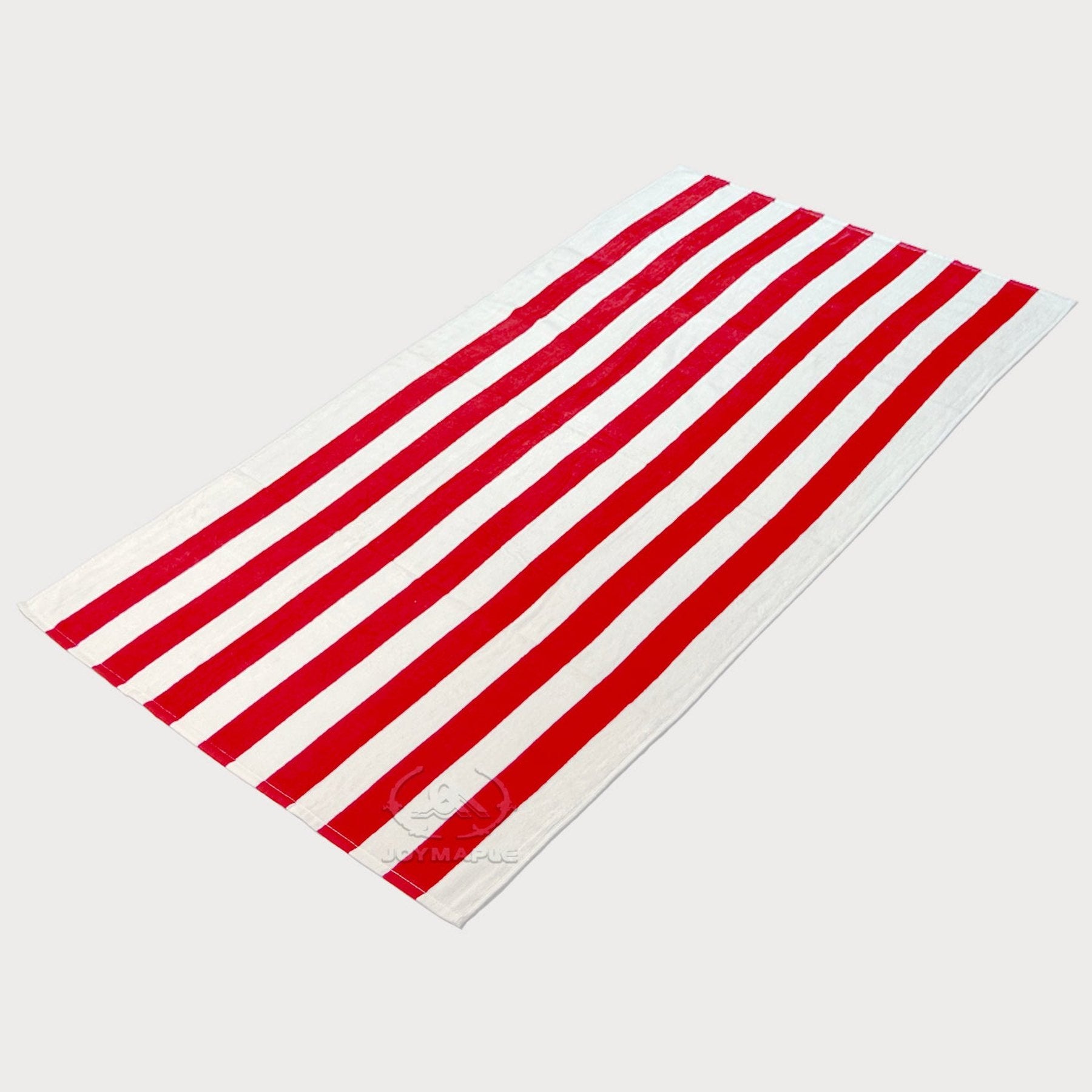 Custom Color Stripes Cotton Beach Towel