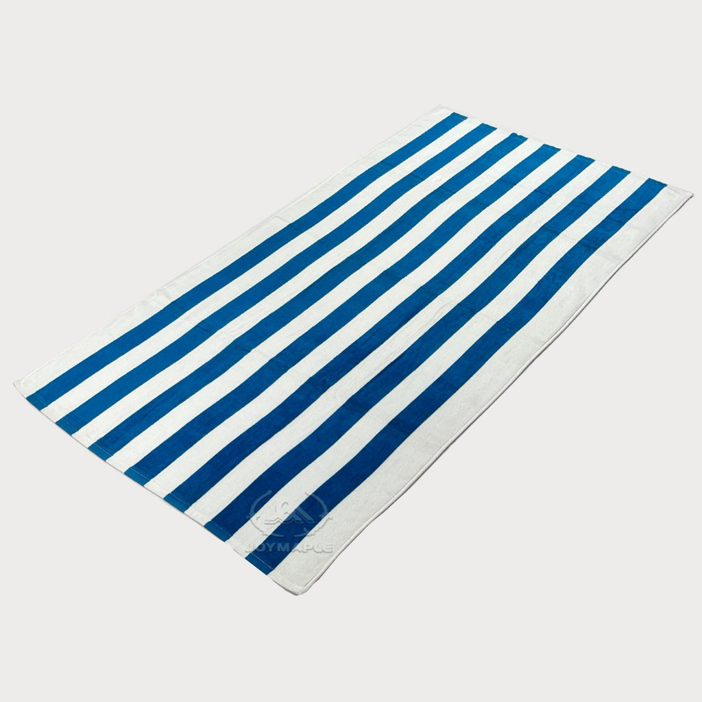 Custom Color Stripes Cotton Beach Towel