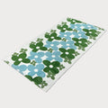 Personalized Floral Print Cotton Beach Towel