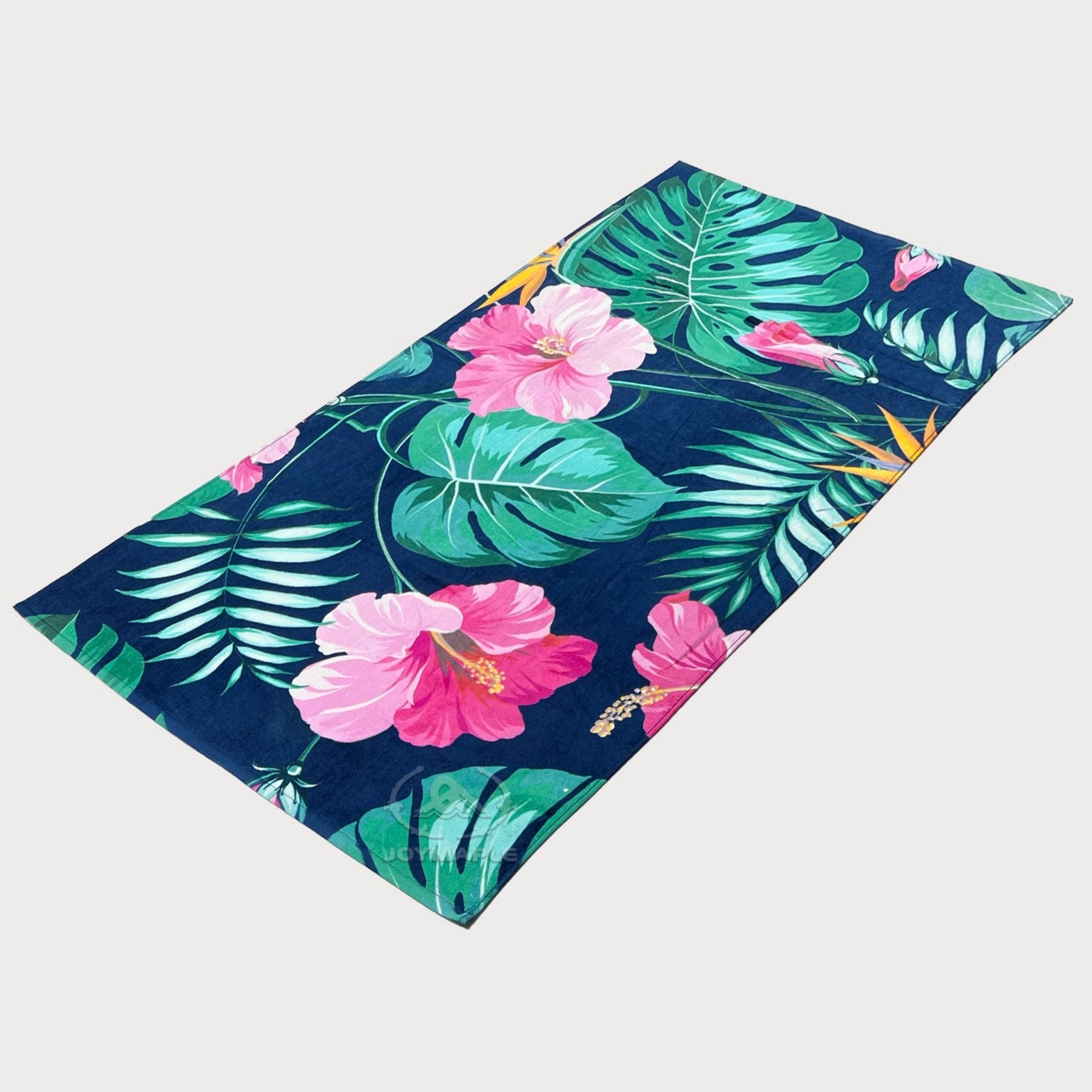 Floral Design Cotton Beach Towel Wholesale