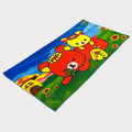 Custom Microfiber Cartoon Print Beach Towel