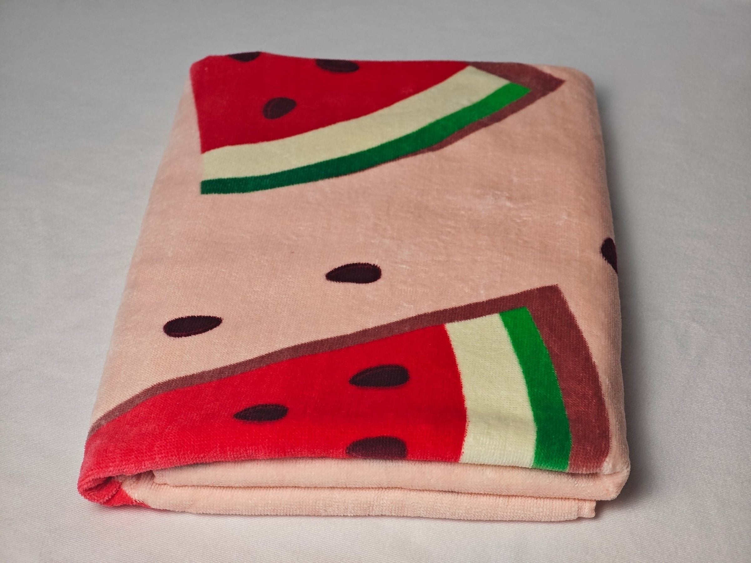 Custom Watermelon Printed Summer Beach Towel