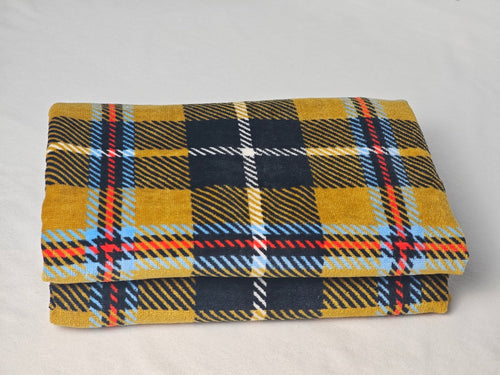 Custom Classic Style Checkered Beach Towel
