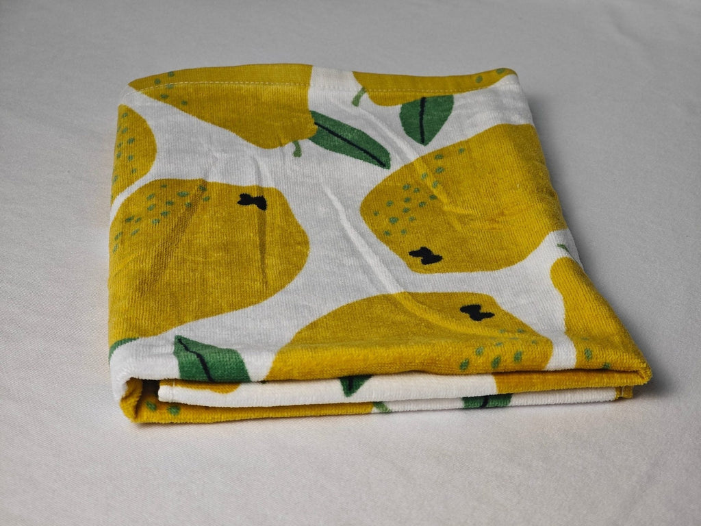 Custom Towels Pear Print Beach Towel Supplier Manufacturer