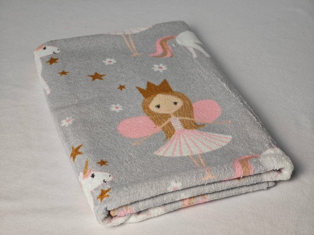 Custom Kids Beach Towel Cartoon Design