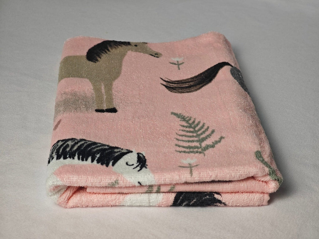 Customized Horse Print Kids Beach Towel