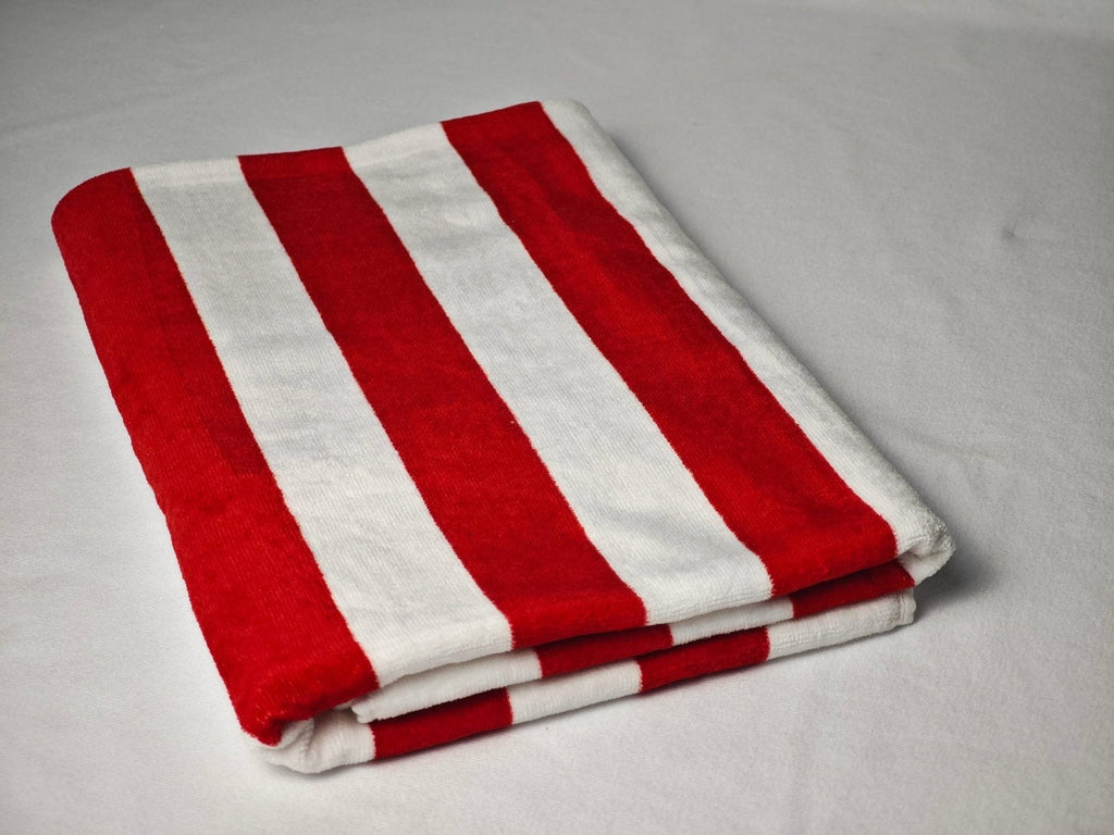 Personalized Stripes Cotton Beach Towels