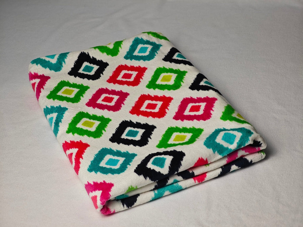 Wholesale Colorful Geometric Print Beach Towels