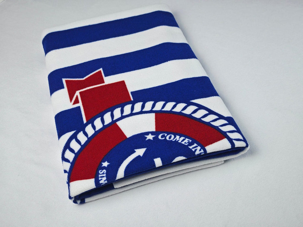 Wholesale Microfiber Towel Striped Print Beach Towels
