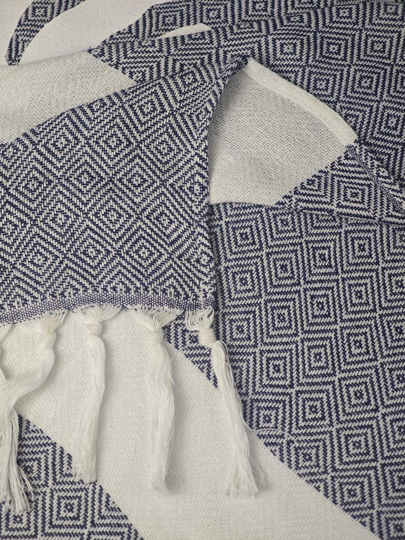 Geometric Design Turkish Beach Towels with Logo