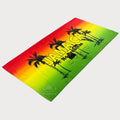 Wholesale Vibrant Coconut Palm Print Beach Towel