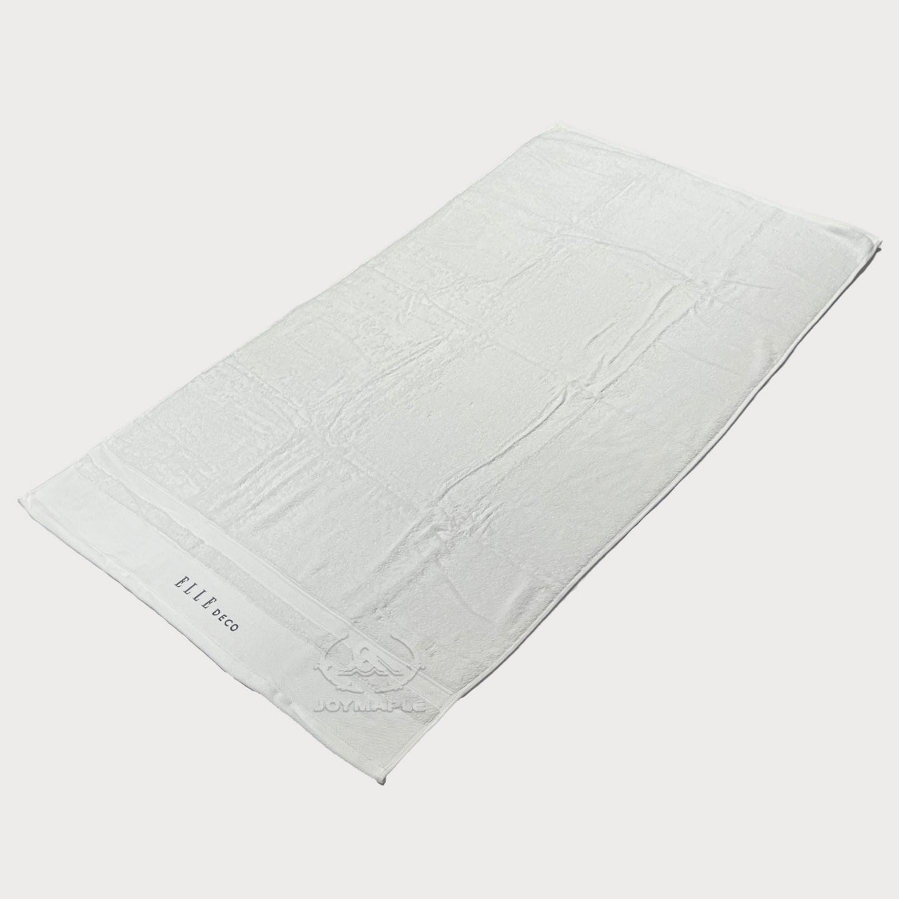 Custom Solid Bath Towels with Embroidery Logo