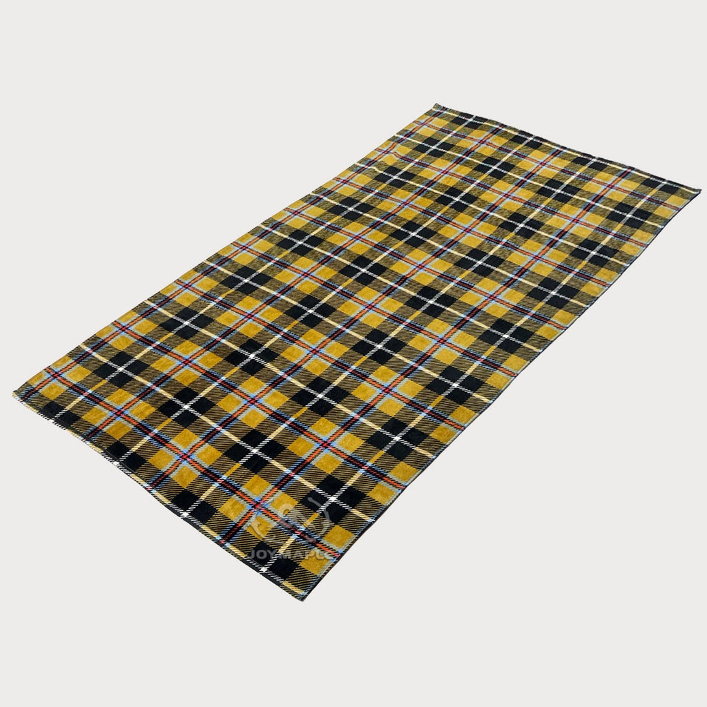 Custom Classic Style Checkered Beach Towel