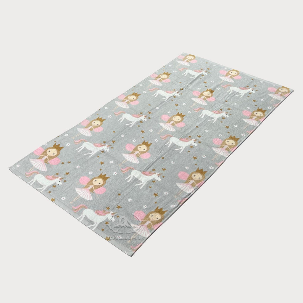 Custom Kids Beach Towel Cartoon Design