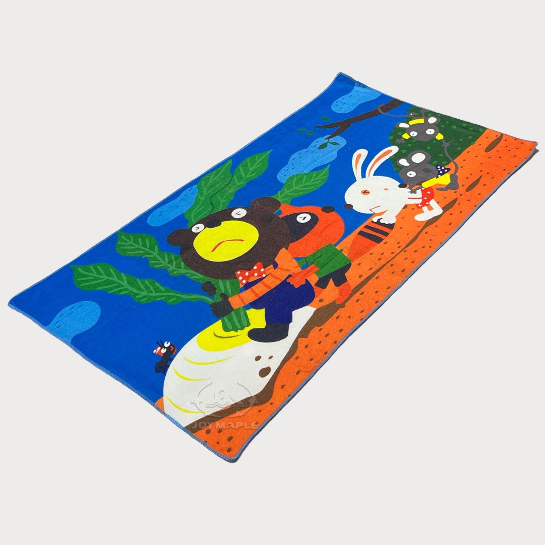Quick Dry Microfiber Towel Cartoon Print Beach Towel
