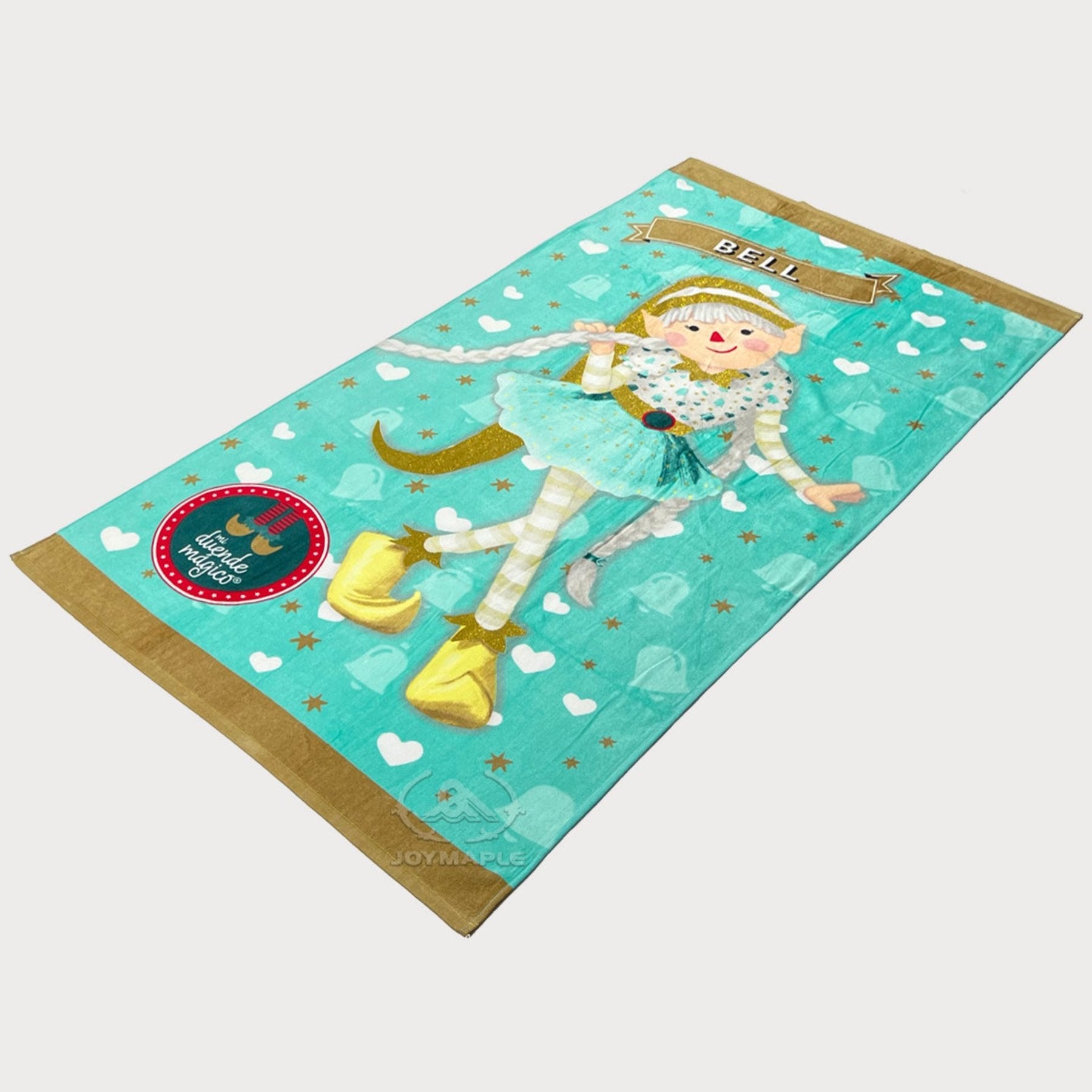 Custom Glitter Print Children Beach Towel