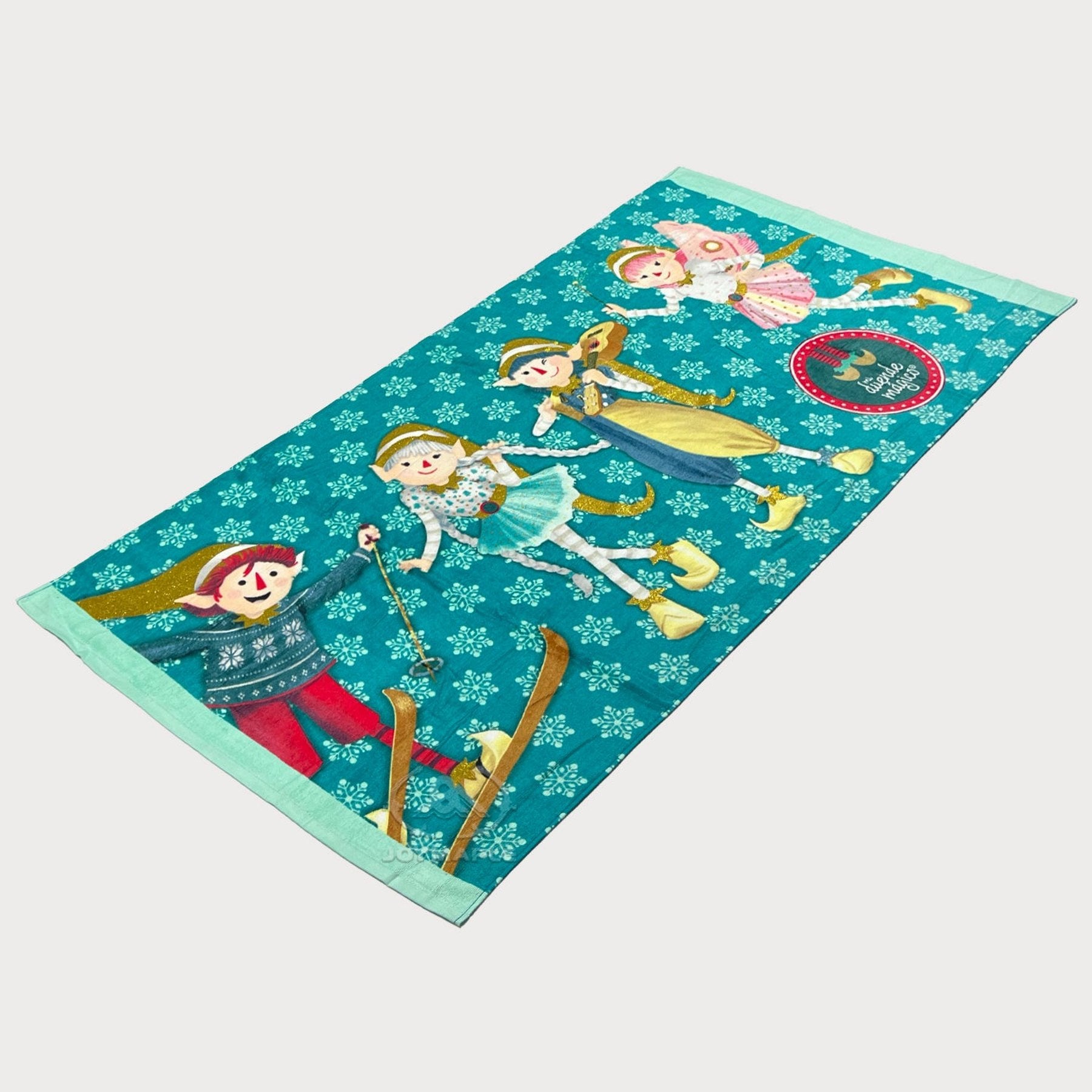Custom ‌Glitter Design Kids Beach Towel