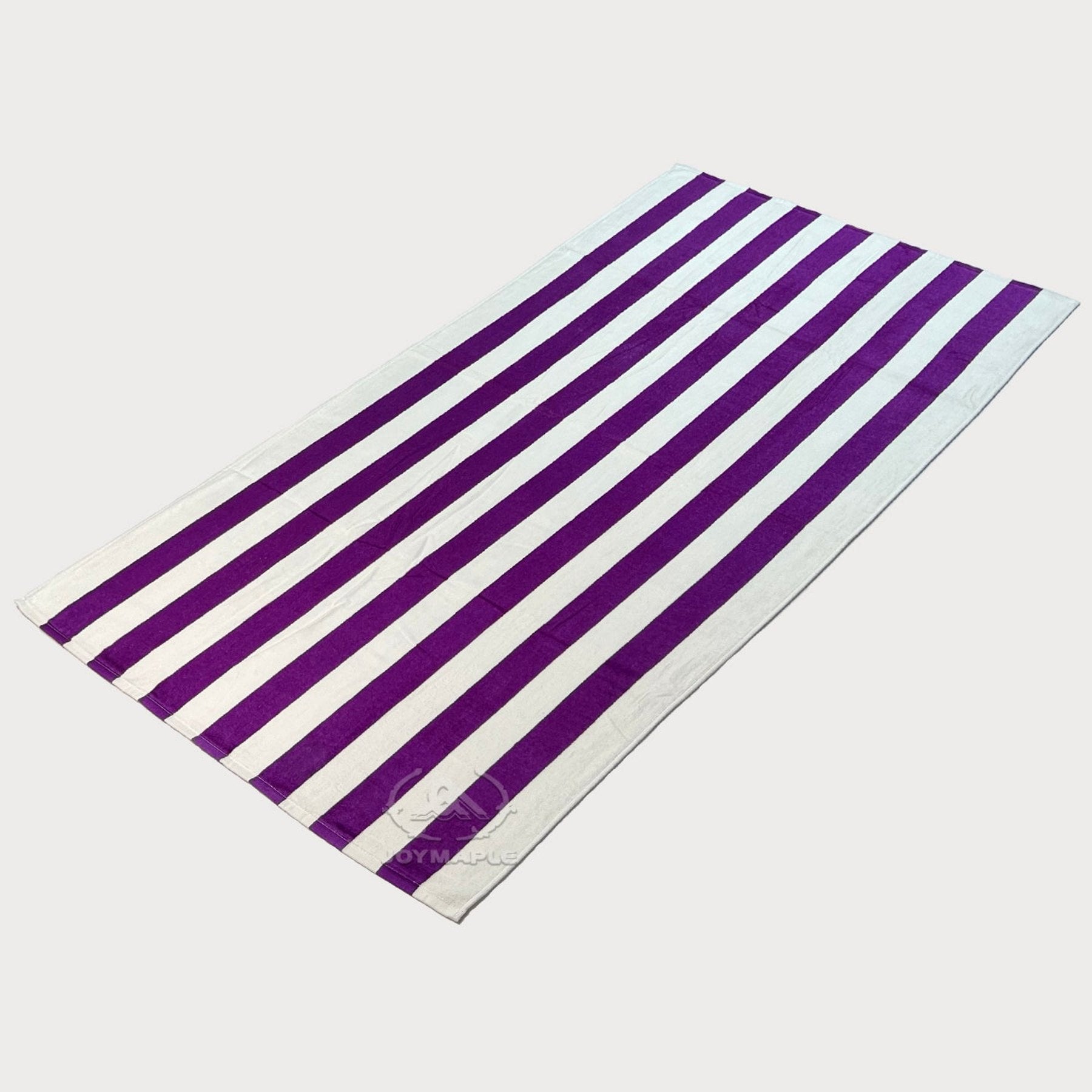 Custom Color Stripes Cotton Beach Towel