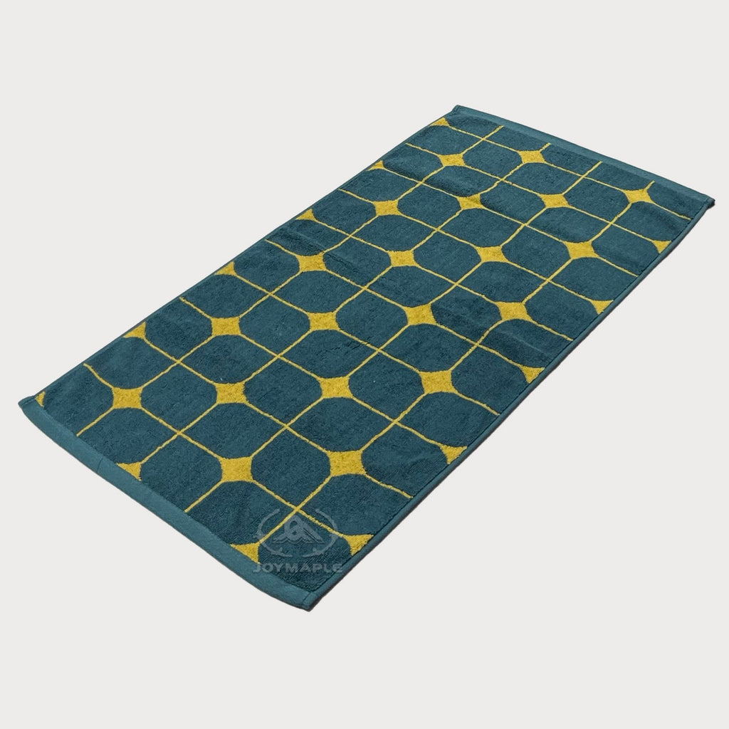 Wholesale Solid Circle Jacquard Design Bath Towels