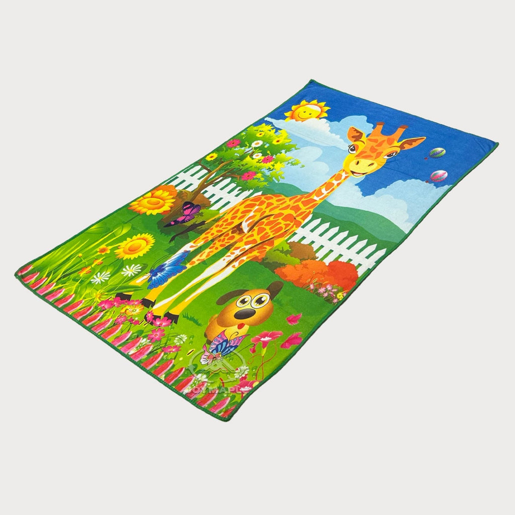 Microfiber Towel Giraffe Print Beach Towel Supplier