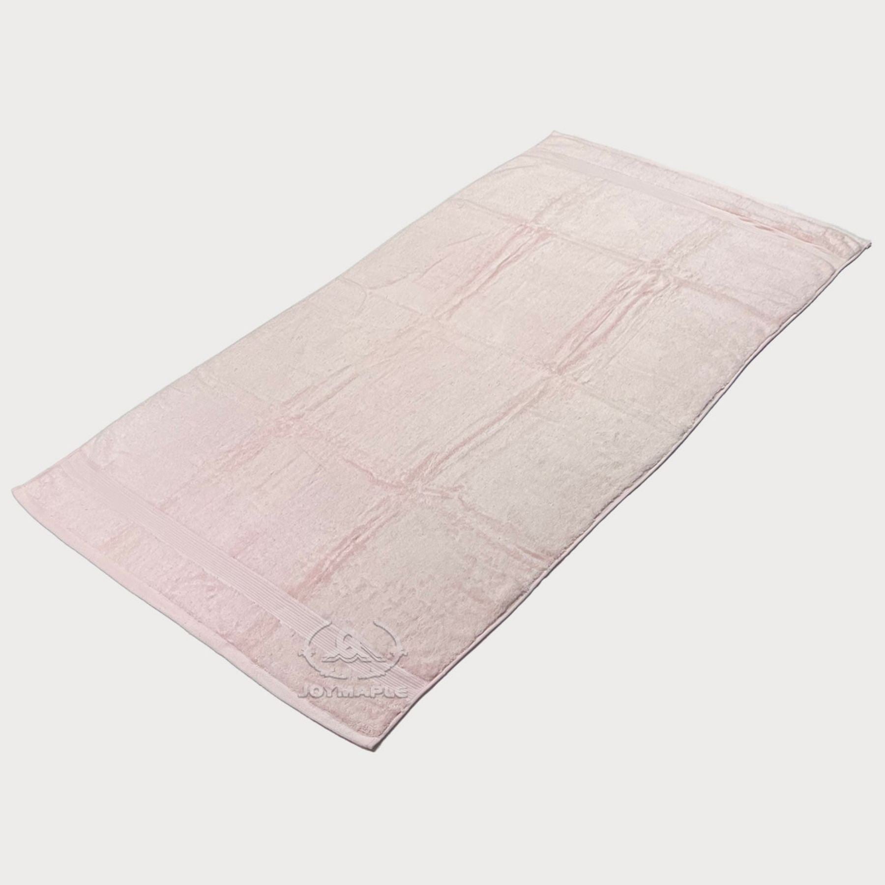 Wholesale Solid Bath Towels with Border Single Sides